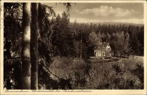 Ak Klostermühle bei Reinhardsbrunn Friedrichroda, Pensionshaus