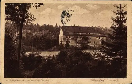 Ak Oberneukirch Neukirch in der Lausitz, Naturfreundehaus am Valtenberg
