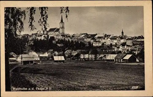 Ak Waidhofen an der Thaya Niederösterreich, Blick auf den Ort