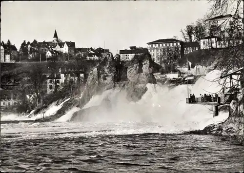 Ak Schaffhausen am Rhein Schweiz, Rheinfall