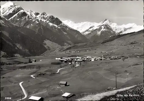 Ak Villa Lagarina Trentino Südtirol, Ort mit Umgebung