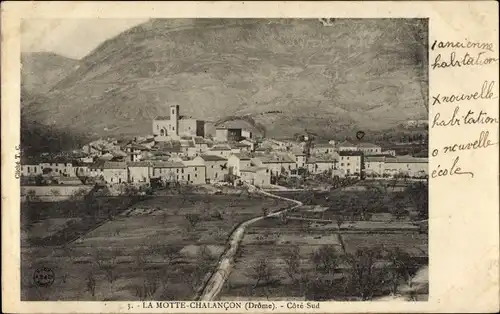 Ak La Motte Chalancon Drôme, Cote Sud
