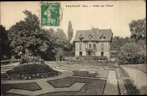 Ak Rantigny Oise, Chalet des Tilleuls