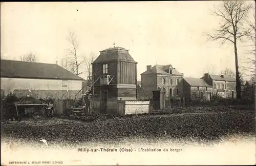 Ak Milly sur Thérain Oise, L'Habitation du Berger