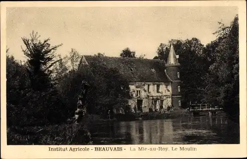 Ak Beauvais Oise, Le Moulin, Institut Agricole