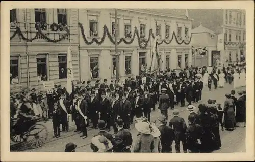 Ak Neustadt Magdeburg an der Elbe, Festzug der Hundertjahrfeier