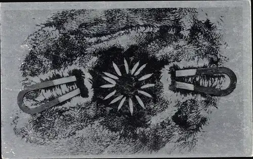 Künstler Ak Jean, Marcel, Paris a vol d'oiseau, Magnete, La Carte Surrealiste, Surrealismus