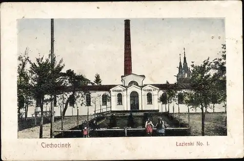Ak Ciechocinek Hermannsbad Westpreußen, Lazienki No. 1
