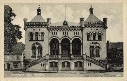 Ak Wittenburg in Mecklenburg, Rathaus