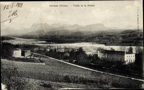 Ak Livron Drôme, Vallée de la Drôme