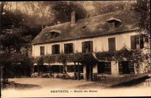 Ak Breteuil Oise, Moulin des Moines