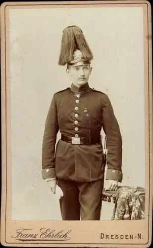 Foto Deutscher Soldat in Uniform, Portrait