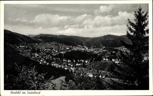 Ak Werdohl im Sauerland, Gesamtansicht