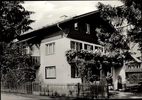 Ak Oberstdorf im Oberallgäu, Haus Metz