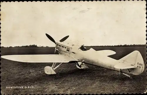 Ak Dewoitine D 510, Jagdflugzeug