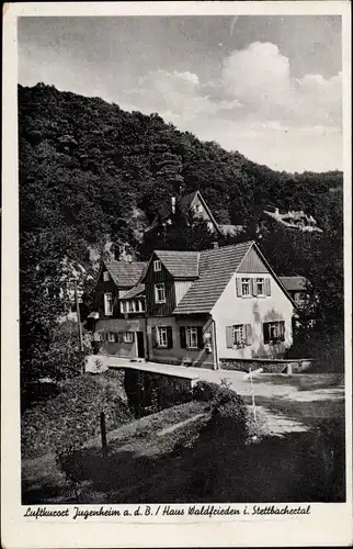 Ak Jugenheim an der Bergstrasse Hessen, Haus Waldfrieden