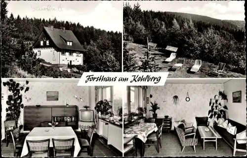 Ak Neuenrade im Sauerland, Pension Gerdes, Forsthaus am Kohlberg