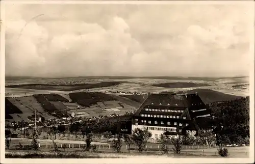 Ak Altenberg im Erzgebirge, Berghof "Raupennest"
