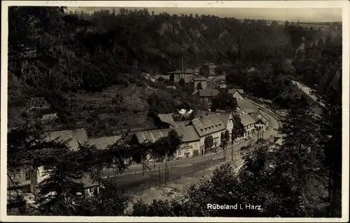 Ak Rübeland Oberharz am Brocken, Teilansicht