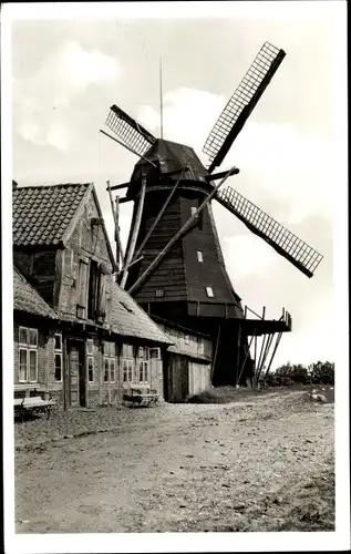 Ak Lemkenhafen Insel Fehmarn Ostholstein, Windmühle, Mühlenmuseum