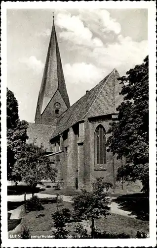 Ak Eutin in Ostholstein, St. Michaeliskirche