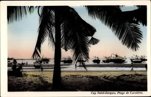 Ak Vietnam, Cap Saint Jacques, Plage de Cocotiers