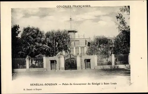 Ak Saint Louis Senegal, Palais du Gouverneur du Senegal