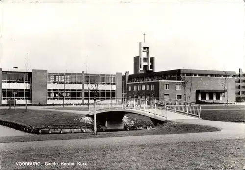 Ak Voorburg Südholland, Goede Herder Kerk