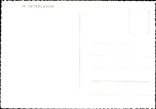 Ak Interlaken Kanton Bern Schweiz, Gesamtansicht