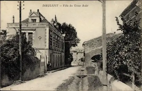 Ak Dieulefit Drôme, Villa des Usines Rodet