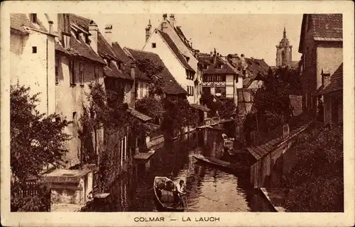 Ak Colmar Kolmar Elsass Haut Rhin, La Lauch