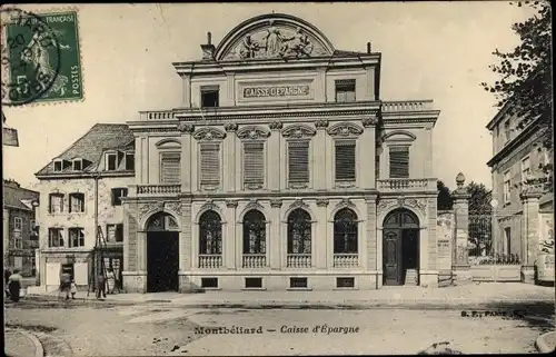 Ak Montbéliard Doubs, Caisse d'Epargne