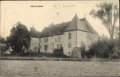 Ak Recologne Doubs, Villa