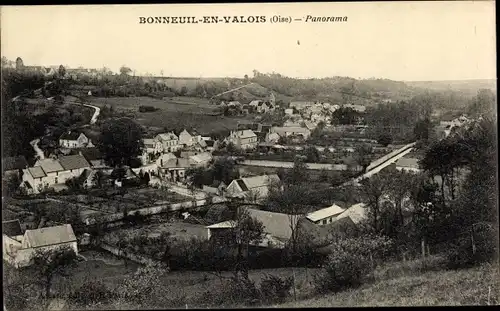 Ak Bonneuil en Valois Oise, Panorama