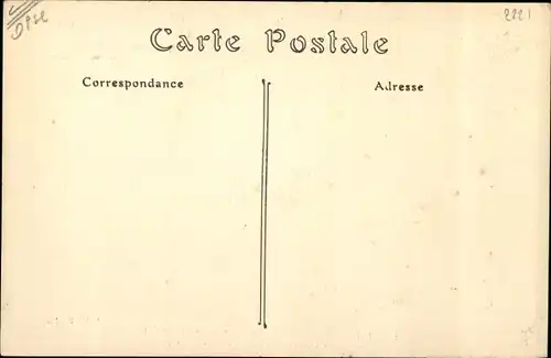 Ak Oise Frankreich, Institut de France, Domaine de Chaalis, Le Desert, Cabane de Jean Jacques