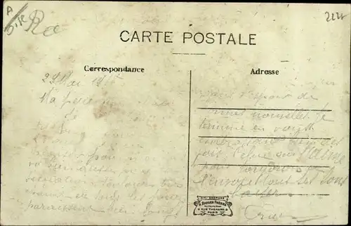 Ak Mouy Oise, Le Chateau