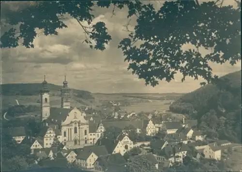 Foto Zwiefaltendorf Riedlingen in der Schwäbischen Alb, Gesamtansicht, Kirche