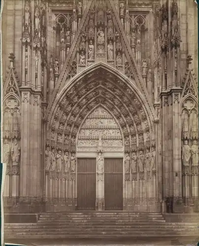 Foto Köln am Rhein, Dom, Hauptportal