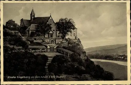 Ak Großheubach am Main Unterfranken, Kloster Engelberg