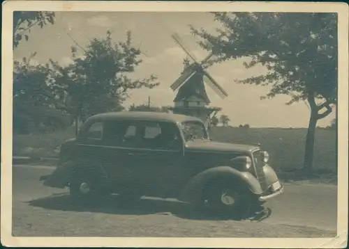 Foto Automobil, Windmühle