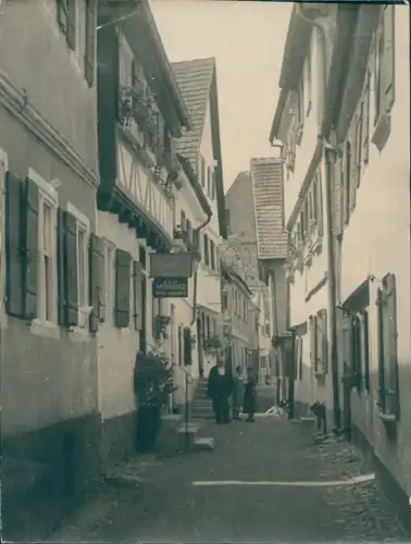 Foto Günzburg an der Donau Schwaben, Straßenpartie, Gasthaus