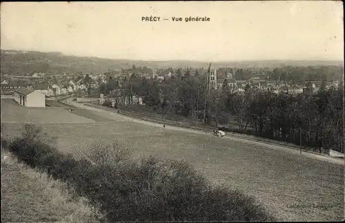 Ak Précy sur Oise, Vue generale