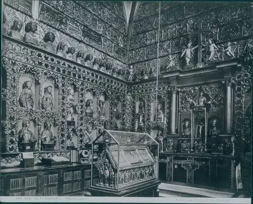 Foto Köln am Rhein, St. Ursulakirche, Innenansicht, Schatzkammer