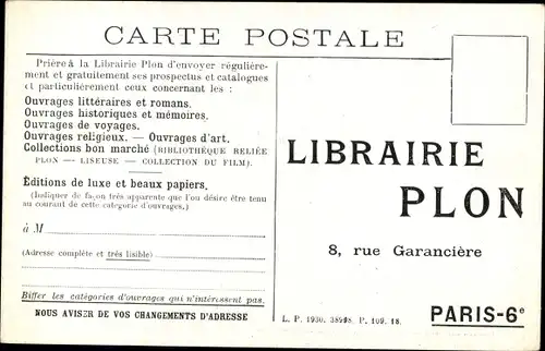 Ak Schriftsteller René Benjamin, Clemenceau dans la retraite