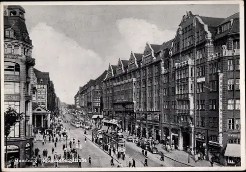 Ak Hamburg Altstadt, Mönckebergstraße