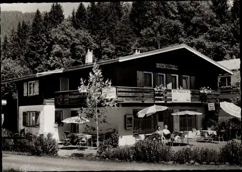 Ak Tiefenbach Oberstdorf im Oberallgäu, Cafe Breitachstüble