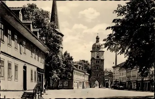 Ak Arnstadt in Thüringen, Am Riedtor