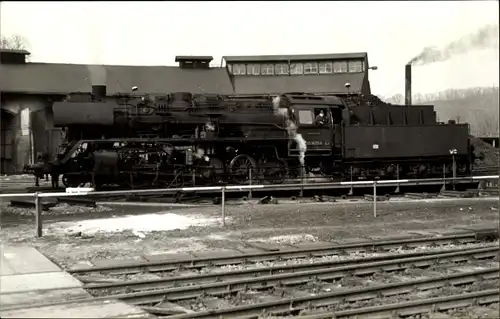 Foto Ak Nossen in Sachsen, Lokomotive 50 3073