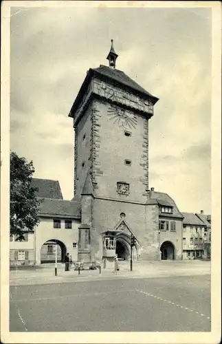 Ak Reutlingen in Württemberg, Partie am Tübinger Tor