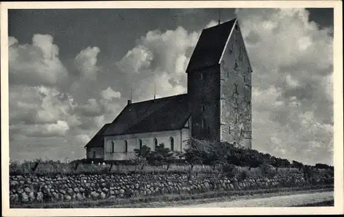 Ak Keitum auf Sylt, Kirche